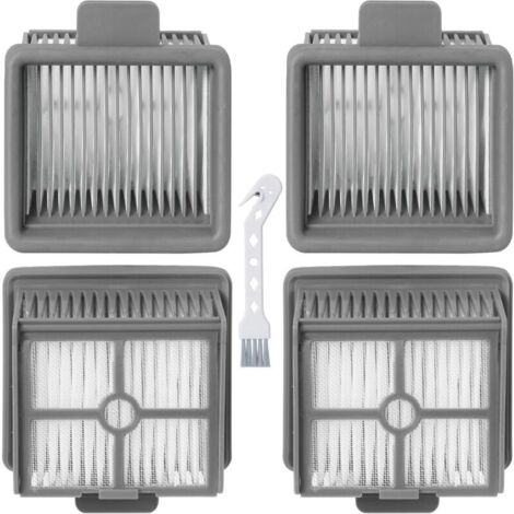 4 Filtre HEPA pour Dreame H11 / H11 Max / H12 / H12 Core / H11 Core Accessoires de rechange Aspirateur, 4 Filtre + 1 Brosse de nettoyage