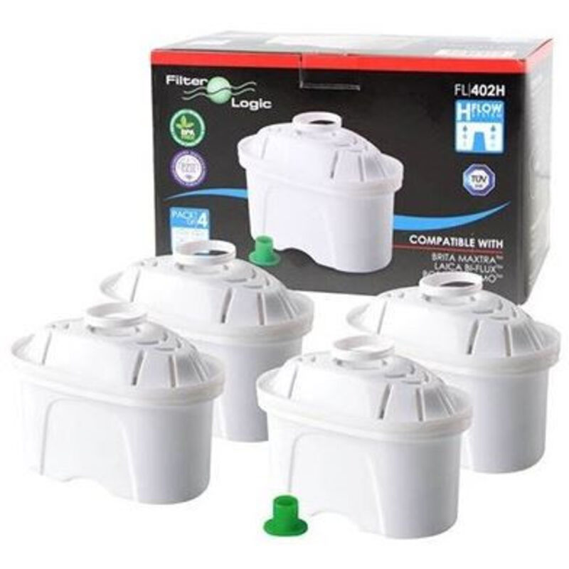 Brita - 4 filtres maxtra pour pieces preparation des boissons petit...