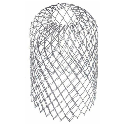 4 Filtres de Gouttière en Aluminium Flexible  Grille Grillage Stop Feuille Crépine Pare Feuille Cache Gouttière pour Protéger Gouttière Contre les Feuilles Toiture