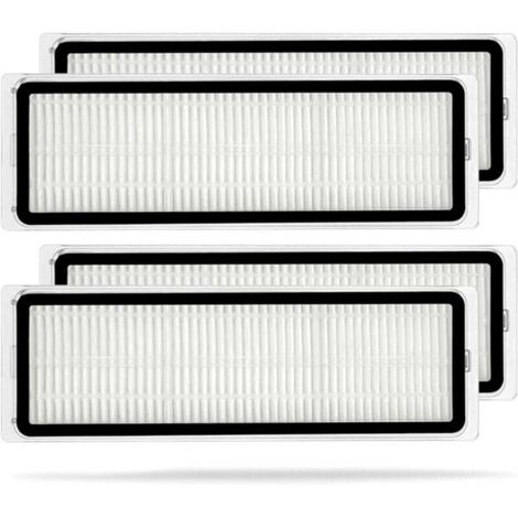 4 filtres pour aspirateur robot Dreame D10 Plus, pièces de rechange lavables