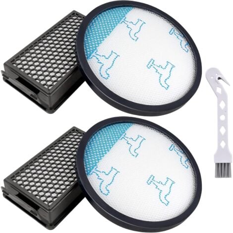 TOOLIVE 4 Filtres pour Aspirateurs Rowenta ZR005901 Moulinex Tefal Compact Power Cyclonic