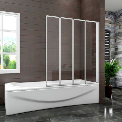 4 Fold Screen - 900x1400mm + NO Towel Rail Handle