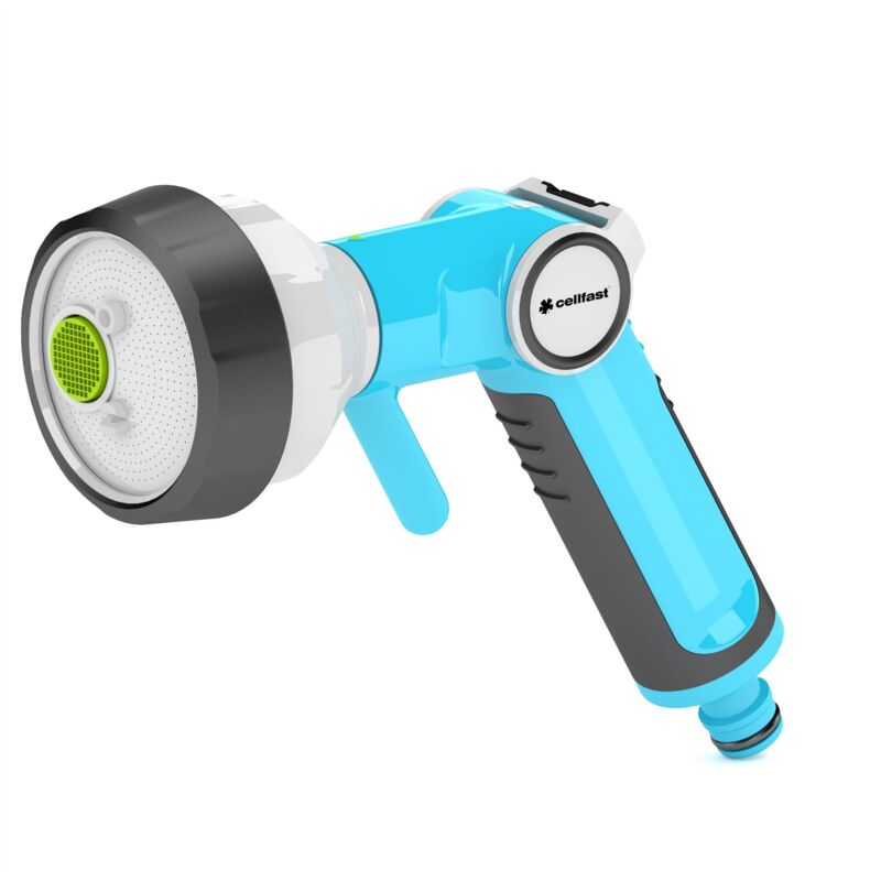 4-functional Garden Hand Sprinkler Gun with Graduated Water Flow Regulation
