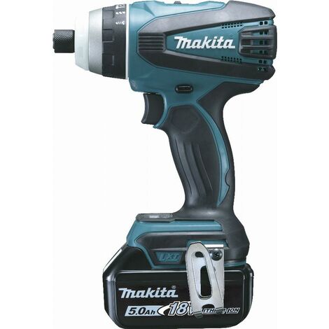 4-Funktions-Schraubbohrmaschine 18 V Li-Ion 5 Ah MAKITA - 2 Akkus, Ladegerät, Koffer - DTP141RTJ