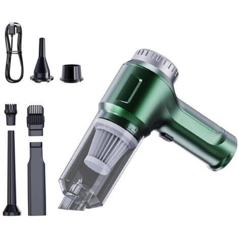 4-in-1 Akku-Staubsauger  11.000 Pa Saugleistung  Bürstenloser Motor  Tierhaarentferner  Für Auto, Haushalt und Büro  Wiederaufladbar