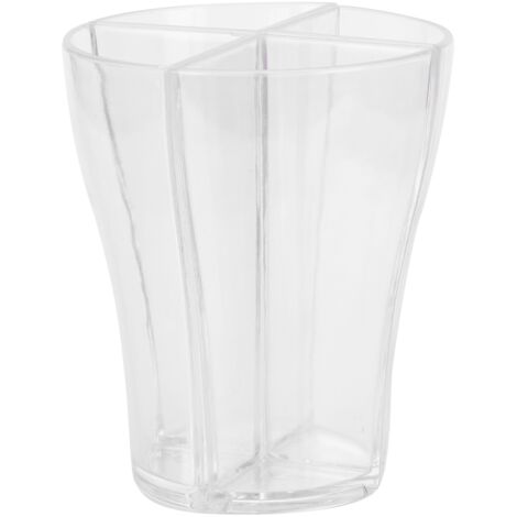 4-in-1-Bierglas aus transparentem Acryl für Bar, Party, Geschenk