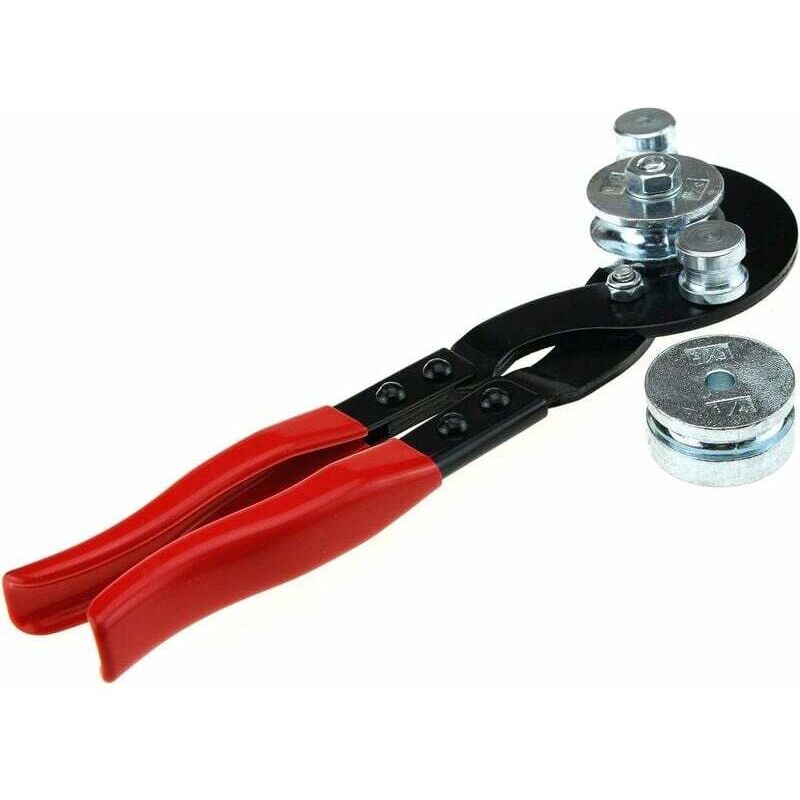 4 in 1 Brake Pipe Bender Tool 3/16 / 1/4 / 5/16 and 3/8 Degree
