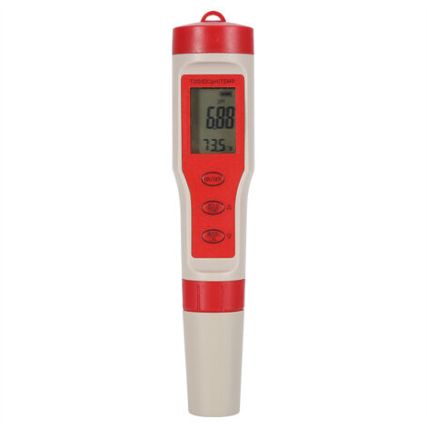 4-in-1 Digitaler Wassertester: pH-Wert, TDS, EC, Temperatur – Qualitätsmessstift