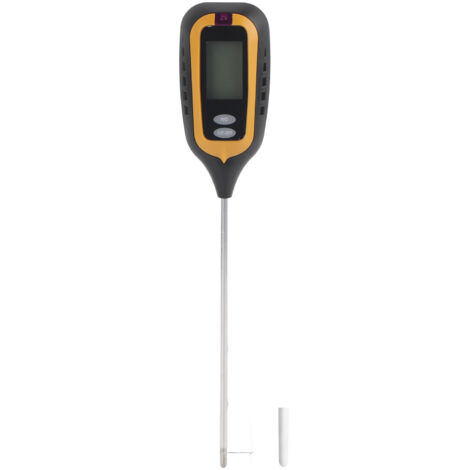 4-in-1 LCD-Bodenmessgerät: Feuchtigkeit, Temperatur, Licht und pH-Wert für den Garten