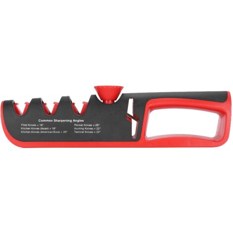 4-in-1 manueller, verstellbarer Messerschärfer für Küchenmesser und Scheren