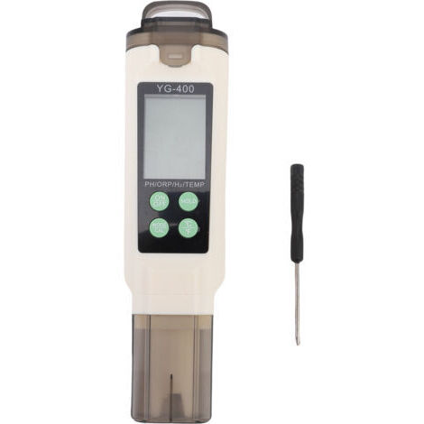 4-in-1 ORP H2 pH Wasserqualitätstester für Schwimmbad, Aquarium und Trinkwasser