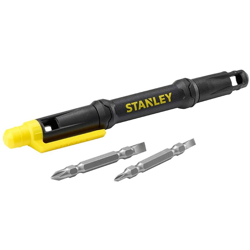 Stanley 4 in 1 Pocket Pen Style Precision Screwdriver STA66344M 66-344 PZ PH