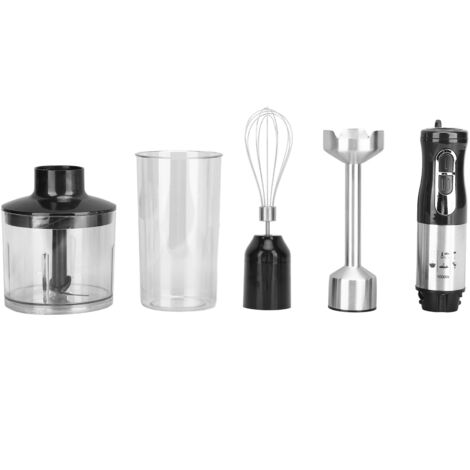 4-in-1-Stabmixer, 1000 W mit Schneebesen und Fleischwolf, für die Küche (EU-Stecker 220 V)