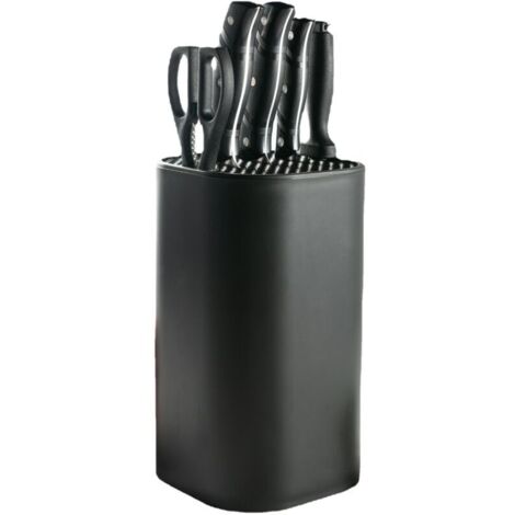 4-in-1 Universal-Küchenmesserhalter, quadratisch, Besteckständer
