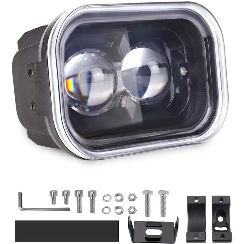 Image of 4-inch LED motorcycle headlight, 45W cool&hellip;