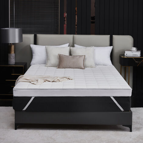 AUTRES 4 Inch Ultra Comfort Latex Foam Mattress Topper - Single