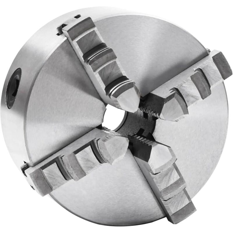 4 Jaw Self-Centering Lathe Chuck 125 mm Steel Vidaxl
