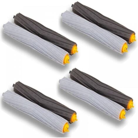4 juegos de accesorios de repuesto para kit de cepillos para iRobot Roomba serie 800 850 851 860 865 866 870 871 876 880 885 886 890 891 896 900 960 966 980