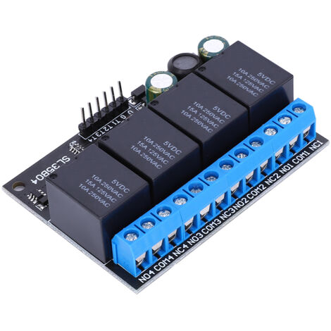 4-Kanal-12V-Bistabil-Relaismodul – Selbstverriegelnder Schalter für niedrige Pegelsteuerung