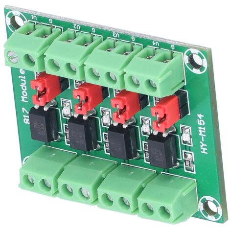 4-Kanal-Spannungsregelungsmodul mit 817-Optokoppler für fotoelektrische Trennung und Störungsunterdrückung
