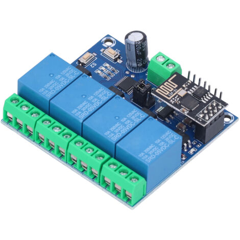 4-Kanal-WLAN-Modul: Fernsteuerschalter für Smart Home