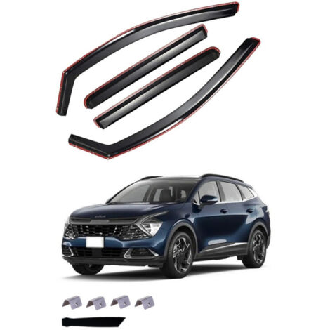 Комплект от 4бр. ветробрани за KIA SPORTAGE V 5 врати Къса база (SHORT WHEEL) след 2021