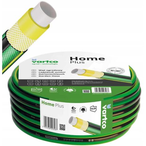 4-LAGIGER GARTENSCHLAUCH 3/4" 20MB HOME PLUS VARTCO