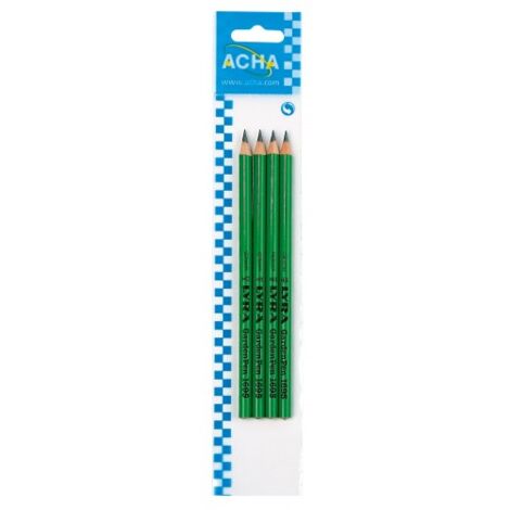 4 LAPICES ESPECIALES RESISTENTES AL AGUA. JARDINERIA, CONSTRUCCION, ETC. 17,5cm - ACHA