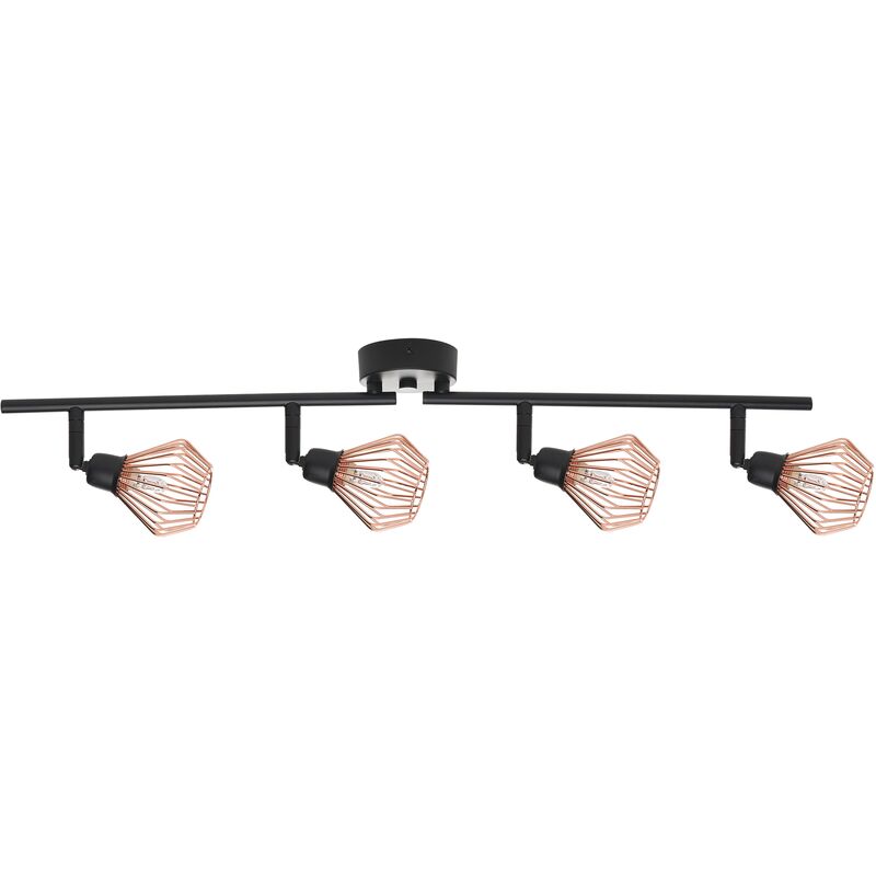 Modern Ceiling Light Adjustable Metal Copper Geometric Shades Pendant Volga L
