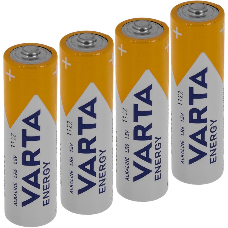 Varta - Pack of 4 units alkaline battery AA Energy 1.5 V Varta 04106