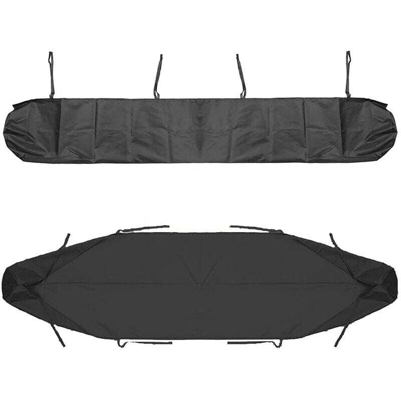 4 m Sac de Protection pour Store Banne,Housse de Protection Anti-poussière pour auvent de terrasse Noir Housse de Rangement pour cour et jardin