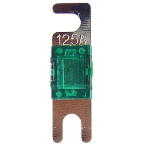 4 Mini fusibles ANL 125A Argent