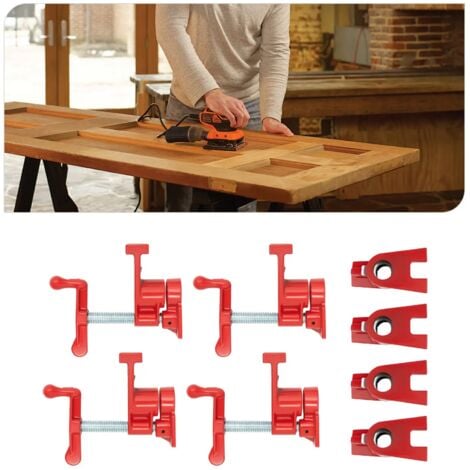 2 Morsetti A C Da Falegname - Serramento Regolabile 0-48 Mm, In Lega Di Alluminio