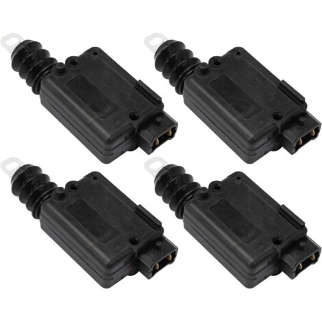 LONGZIMING 4 × Moteur Centralisation de Porte ou Coffre pour Clio 2 Duster Logan Sandero, Actionneur de Verrouillage Central pour Megane Scénic Trafic Twingo Espace Kangoo Master 2 7701039565