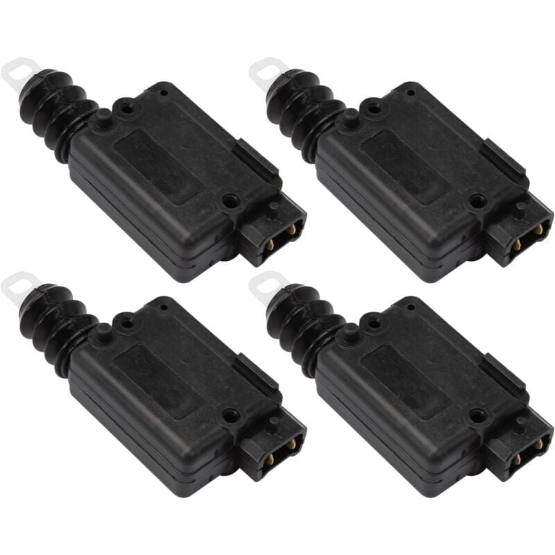 4 × Moteur Centralisation de Porte ou Coffre pour Clio 2 Duster Logan Sandero, Actionneur de Verrouillage Central pour Megane Scénic Trafic Twingo