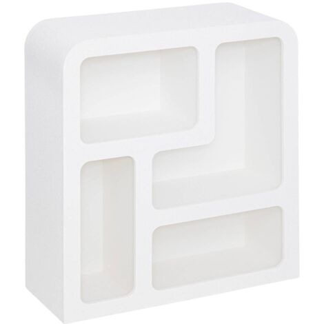 4-Nischen-Möbel Soleya Weiß 75x30cm - Atmosphera créateur d'intérieur