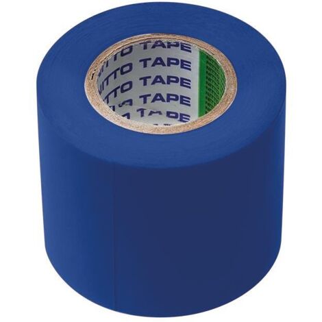4 Nitto - Ruban Adhesif Isolant - Bleu - 50 Mm X 20 M