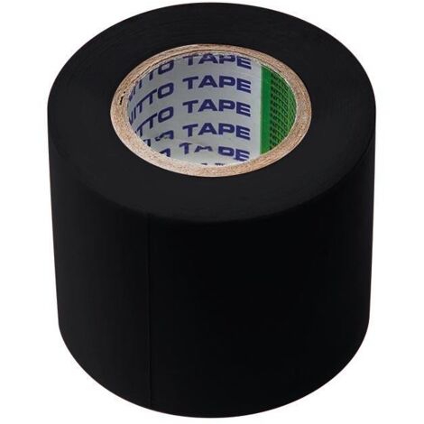 4 Nitto - Ruban Adhesif Isolant - Noir - 50 Mm X 20 M