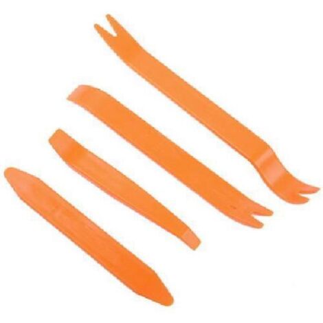 4 Outils de demontage tableau de bord - panneaux de portes - pieces plastiques
