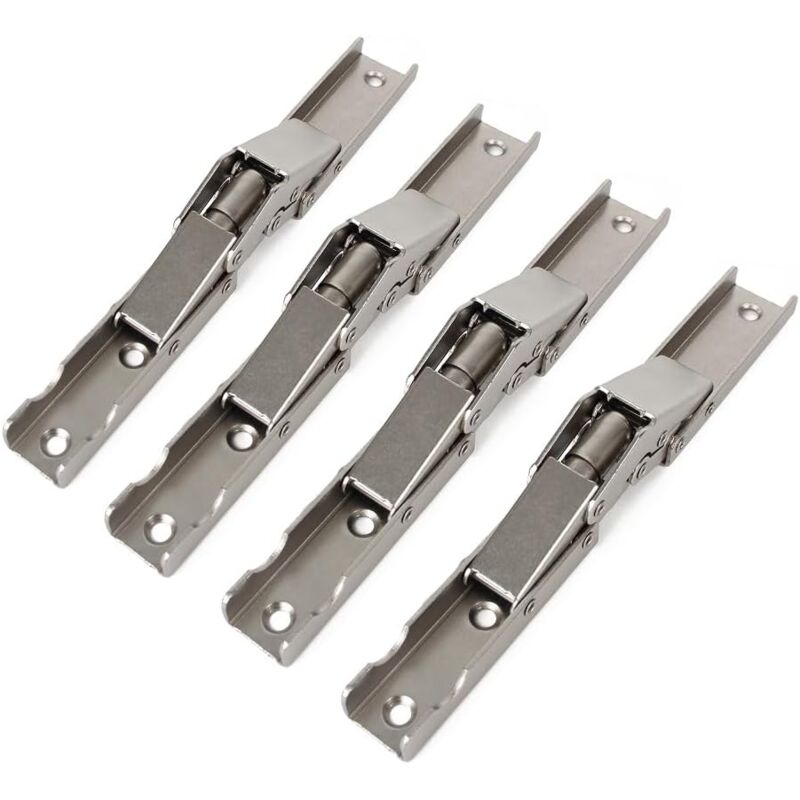 4-Pack 90 Degree Folding Door/Shelf Hinges for Table and Furniture