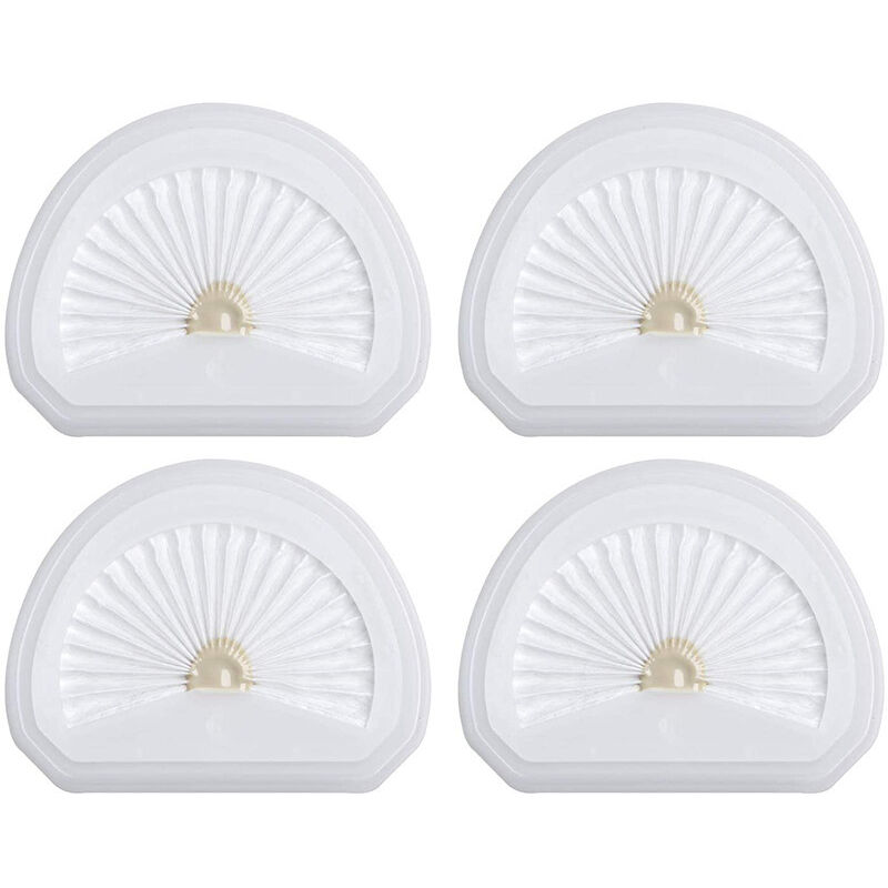 4 Pack Handheld Vacuum Filters Compatible with Black and Decker VLPF10 Replacement Filter and Dustbuster Hand Vacuum HLVA315J HLVA320J00 N575266,