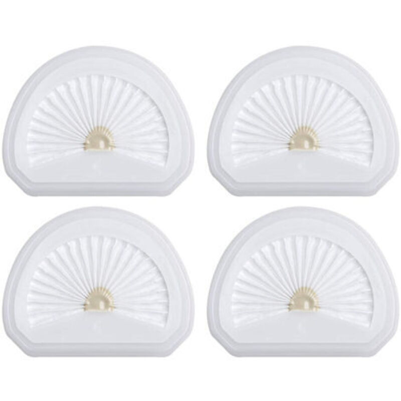 4-Pack Handheld Vacuum Filters Compatible with Black and Decker VLPF10 Replacement Filter and Dustbuster Handheld Vacuum HLVA315J HLVA320J00 N575266