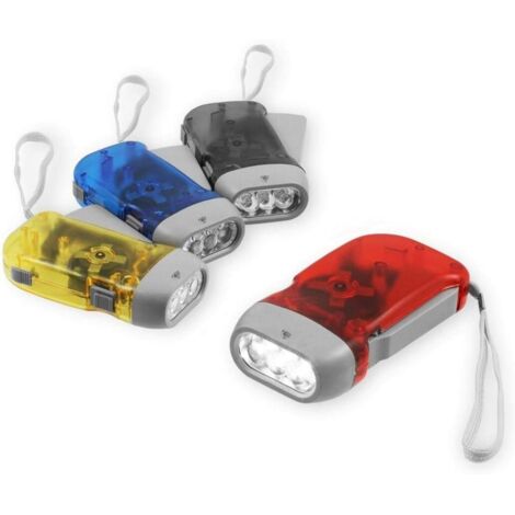 4 Pack LED Flashlight Portable Flashlight 3 LED Flashlight for Camping Hiking Random Color