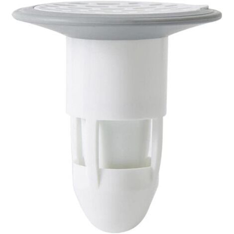 4 Pack Shower Floor Drain, Anti-Odor Hotel Kitchen Cleaning Deodorant Drain Core for Kitchen Bathroom (White)