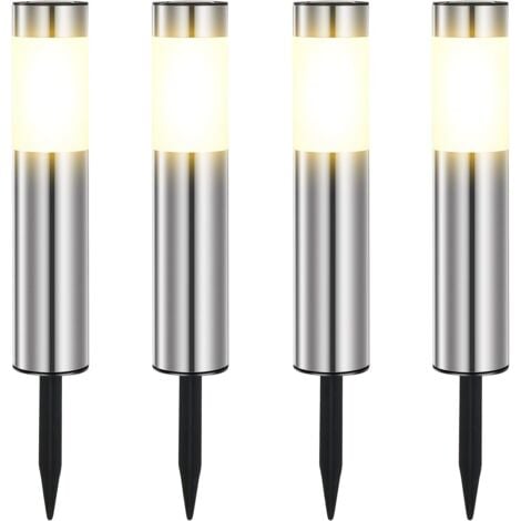 4 Pack Solar Lights Outdoor Garden Lights Warm Light Waterproof for Patio Lawn Pathway [Energy Class E]