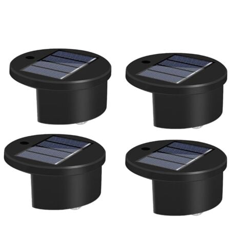 4 pack Solar Powered Swimming Pool Edge Lights for Inground Pools