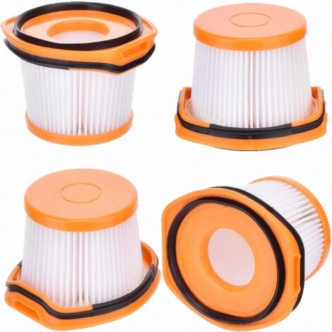 4 Pack WS642RG Replacement Vacuum Filter for Shark Wandvac System WS620 WS630 WS632 WS642 WS642RG WS632BLBRN WS632GDBRN WS632GNBRN WS632PKBRN WS632RGBRN, Replace to Part  XFFWV360.