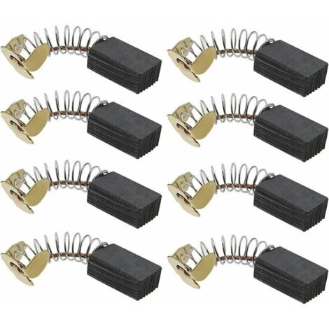 4 Paia Spazzole di Carbone Motore CB103 Compatibili per Elettrico HM0810 181030 -Adélala