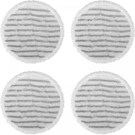 4 paños de microfibra de repuesto para aspiradoras robot y mopas de microfibra