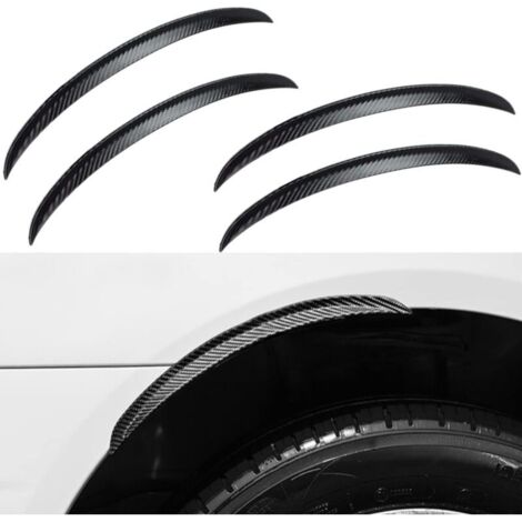 4 parafanghi, parafanghi e alettoni universali per auto (33 cm)